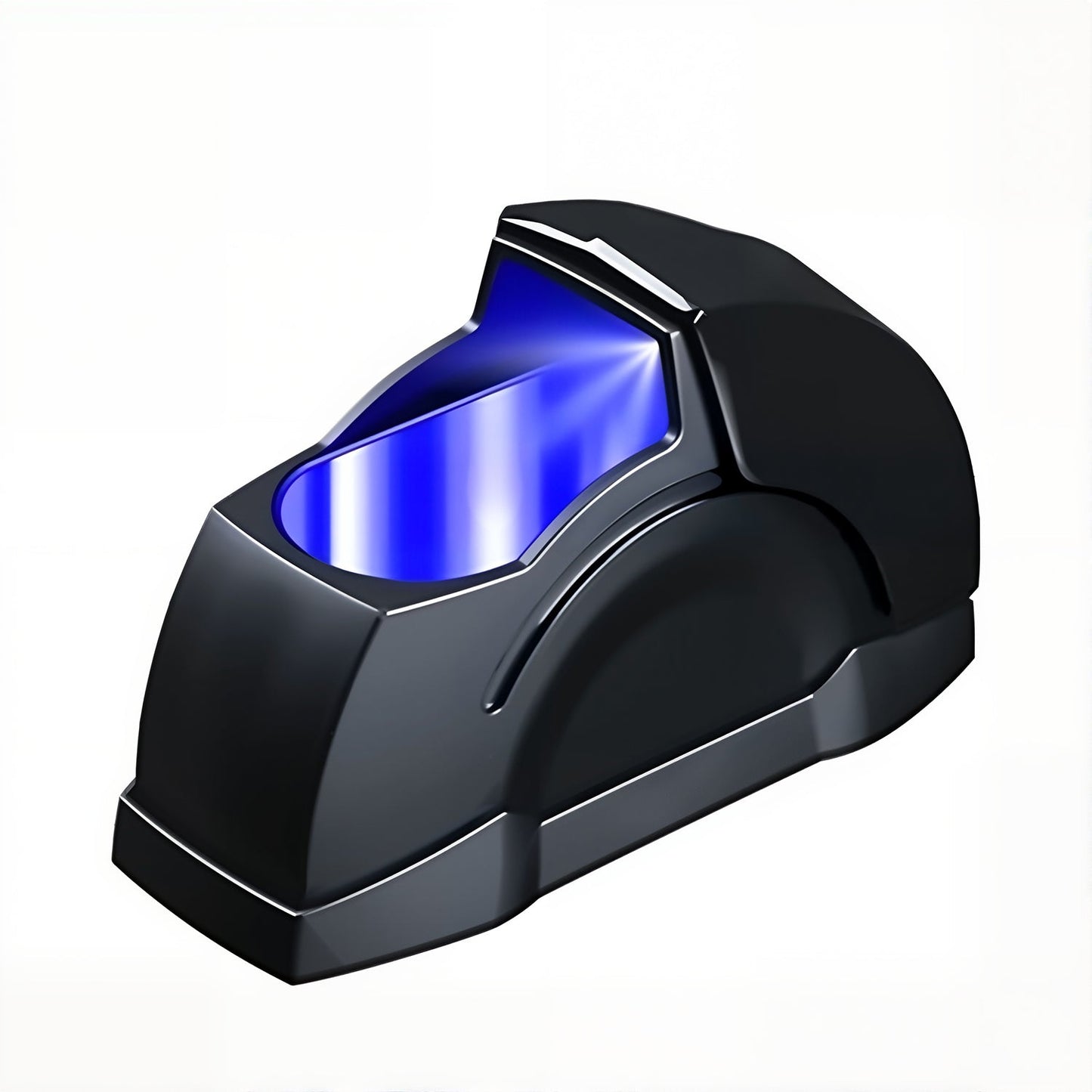 Cinzeiro Automóvel com Tampa Deslizante — Compacto, Anti-Odores e com Iluminação LED