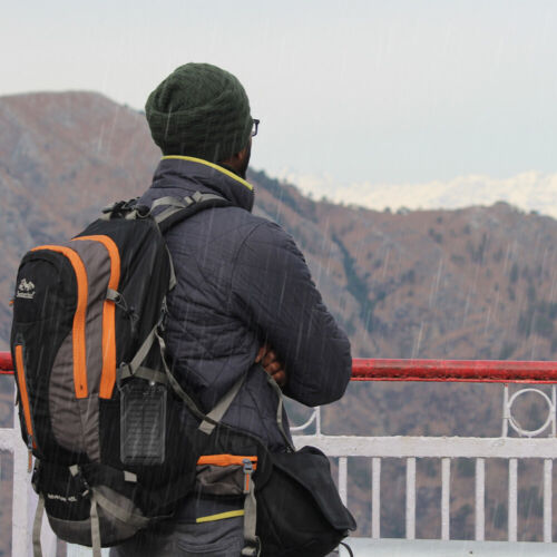 Super 30000mAh Solar Power Bank – Portable Waterproof Charger with 4 USB Ports & Built-In Cables