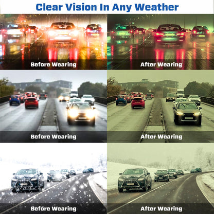 🚗 Atualização de 2025 com 75% de desconto 💥 Viseira fotocromática polarizada GlareX HD para automóvel ✨ Veja com mais nitidez, conduza com mais segurança