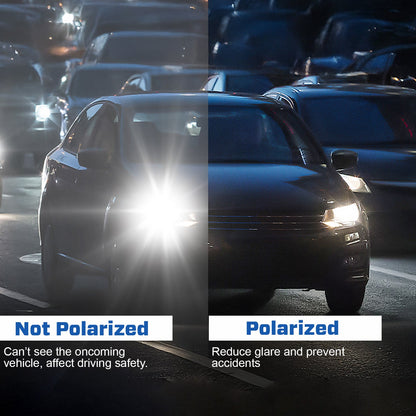 🚗 Atualização de 2025 com 75% de desconto 💥 Viseira fotocromática polarizada GlareX HD para automóvel ✨ Veja com mais nitidez, conduza com mais segurança