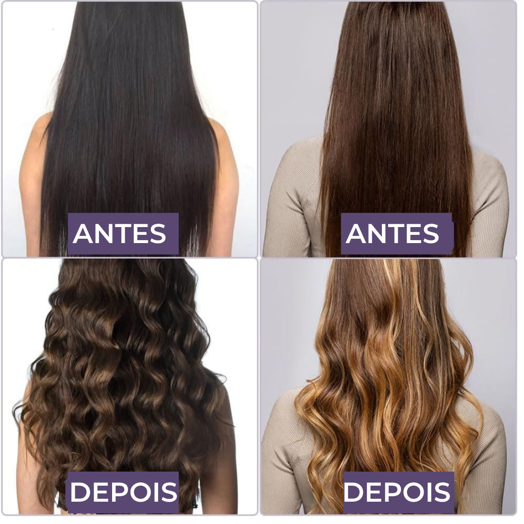 Curlina™ | Caracóis Perfeitos em Minutos — Sem Frizz