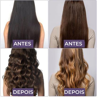 Curlina™ | Caracóis Perfeitos em Minutos — Sem Frizz