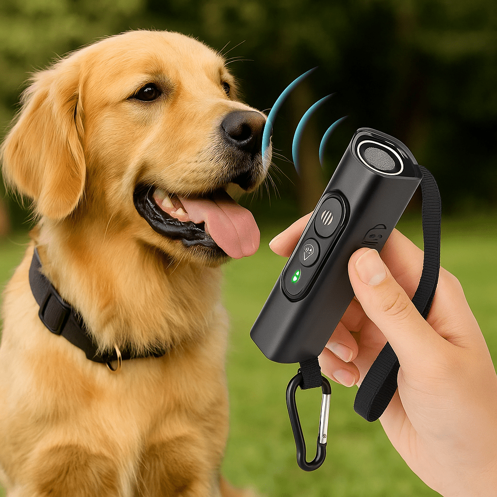 Dispositivo Ultrassónico Anti-Latidos Sem Choque – Seguro, Eficaz e Recarregável por USB 🐶🔇✨