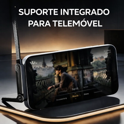 ⚡ Cabo de Carregamento Rápido 2-em-1 (240W) 🔥 Suporte Invisível Integrado para Telemóvel