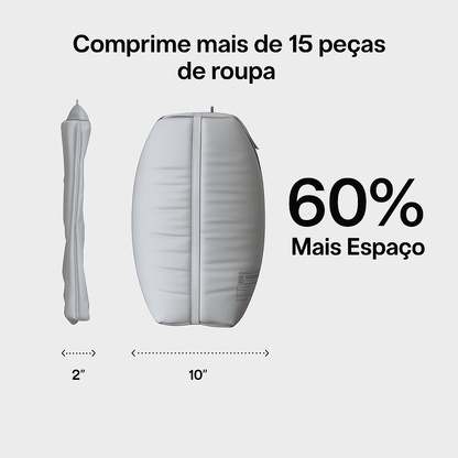 VácuoKit™ – Sacos de Compressão para Bagagem