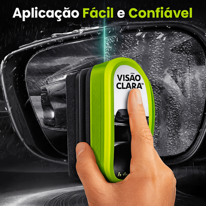 VisãoClara™ 2.0 – Repelente de Chuva e Anti-Embaciamento 🚘✨