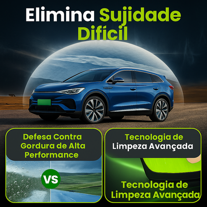 VisãoClara™ 2.0 – Repelente de Chuva e Anti-Embaciamento 🚘✨