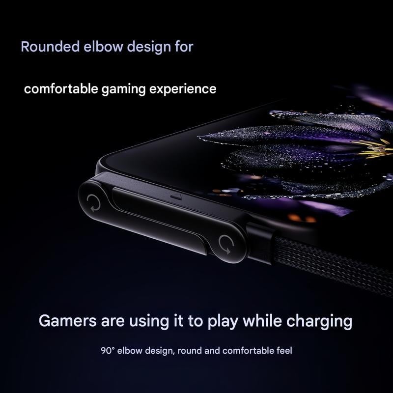 ⚡ Cabo de Carregamento Rápido 2-em-1 (240W) 🔥 Suporte Invisível Integrado para Telemóvel