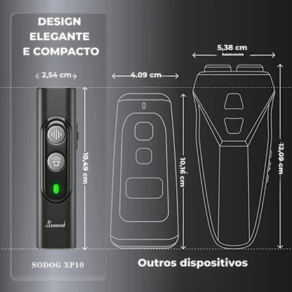 Dispositivo Ultrassónico Anti-Latidos Sem Choque – Seguro, Eficaz e Recarregável por USB 🐶🔇✨