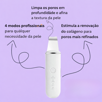 SkinGlow Pro – Limpeza Facial Ultrassónica Profunda ✨