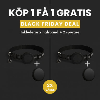 TrackGo Katthalsband (Black Friday)