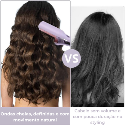 Curlina™ | Caracóis Perfeitos em Minutos — Sem Frizz