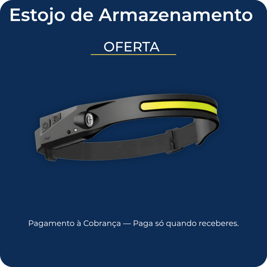 Farolim Frontal LED Recarregável 230°