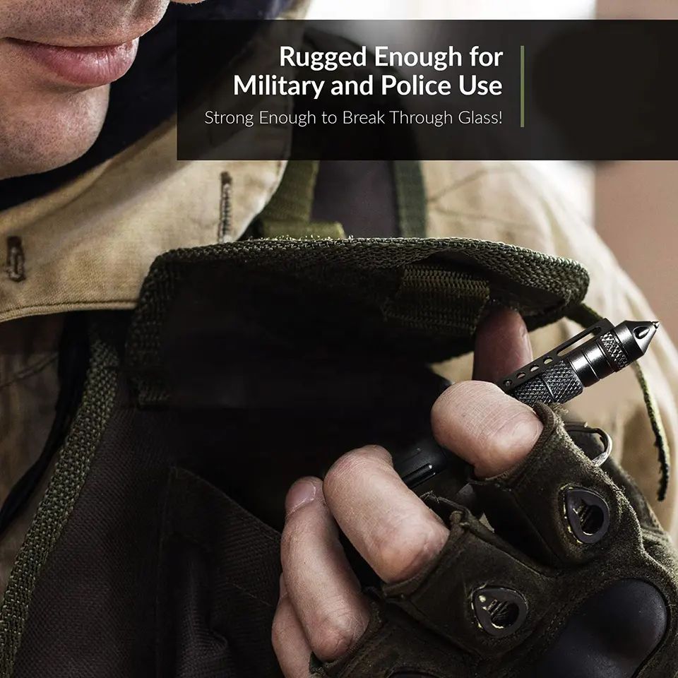 Caneta tática de nível militar 