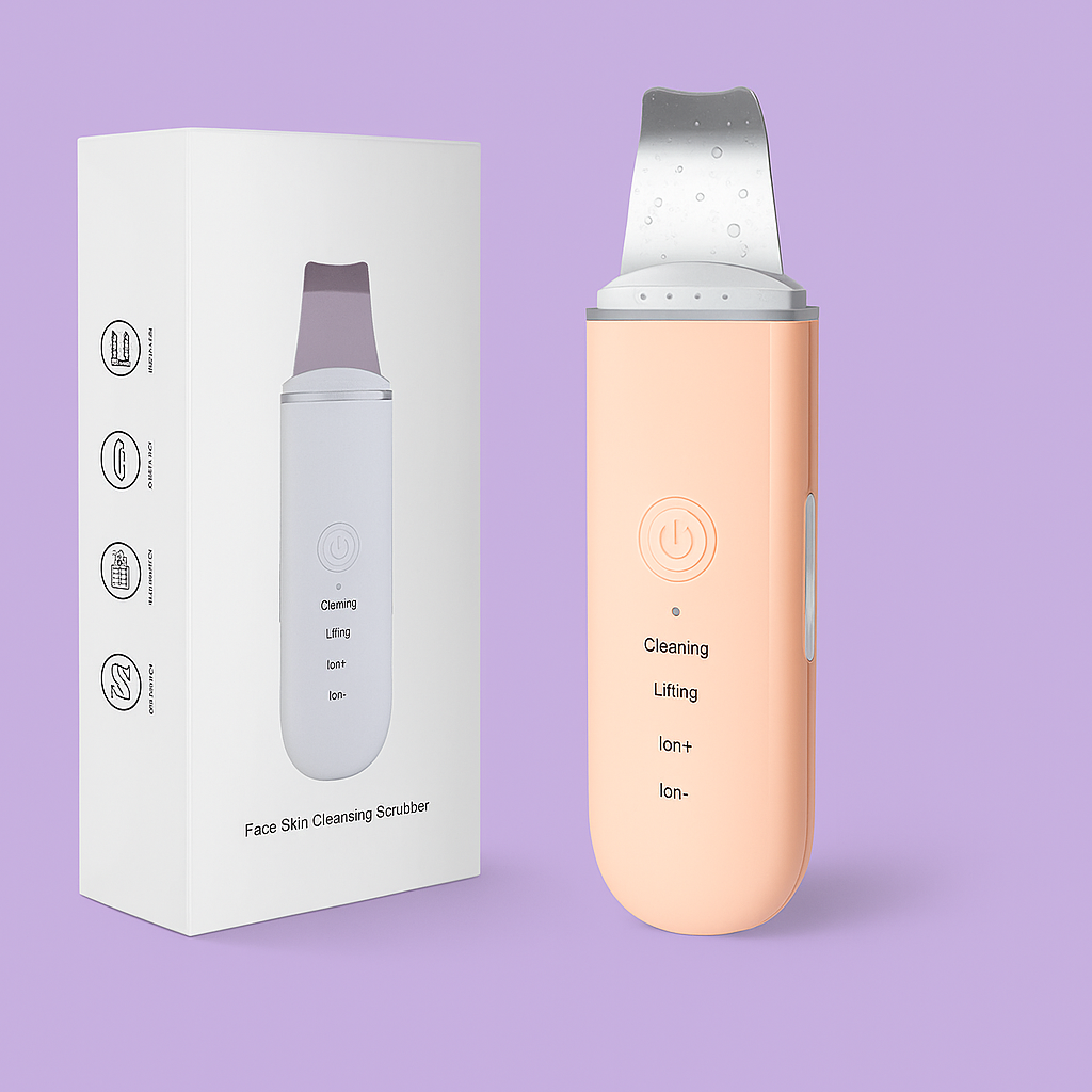 SkinGlow Pro – Limpeza Facial Ultrassónica Profunda ✨